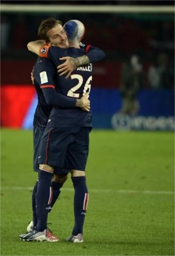 Beckham son kez sahaya çıktı