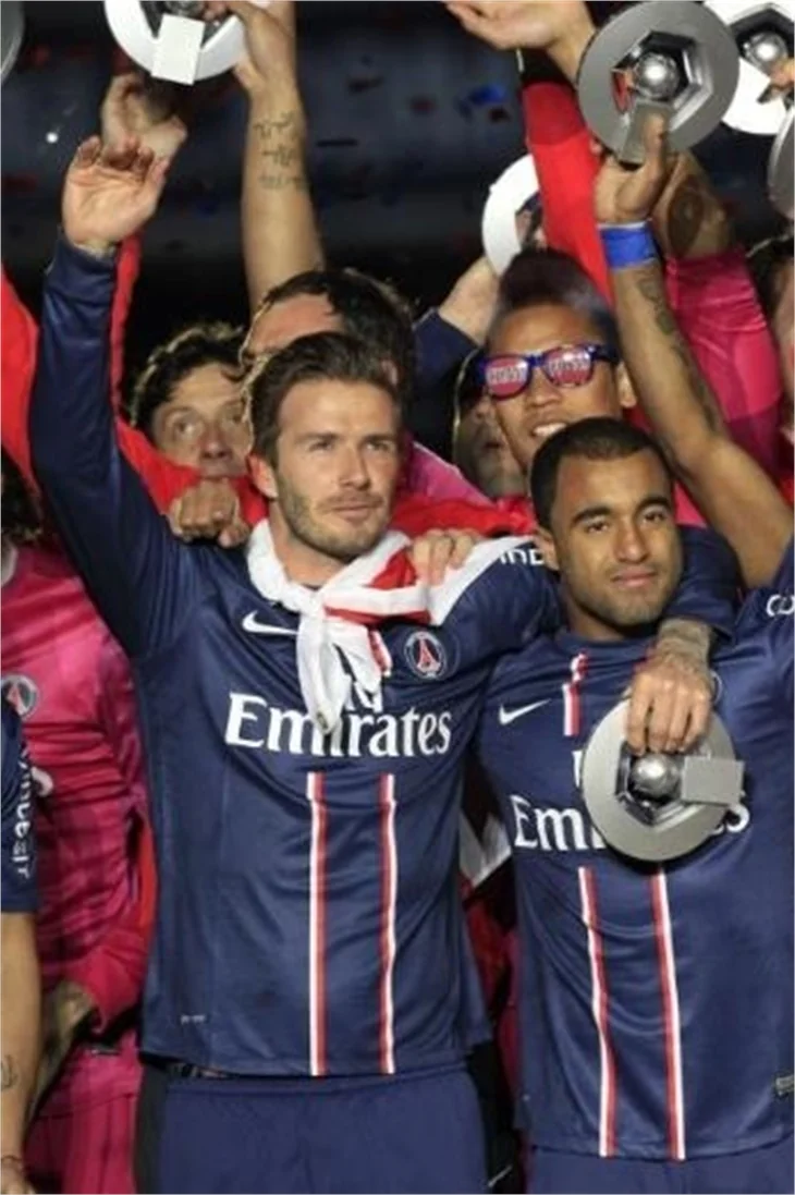 Beckham son kez sahaya çıktı