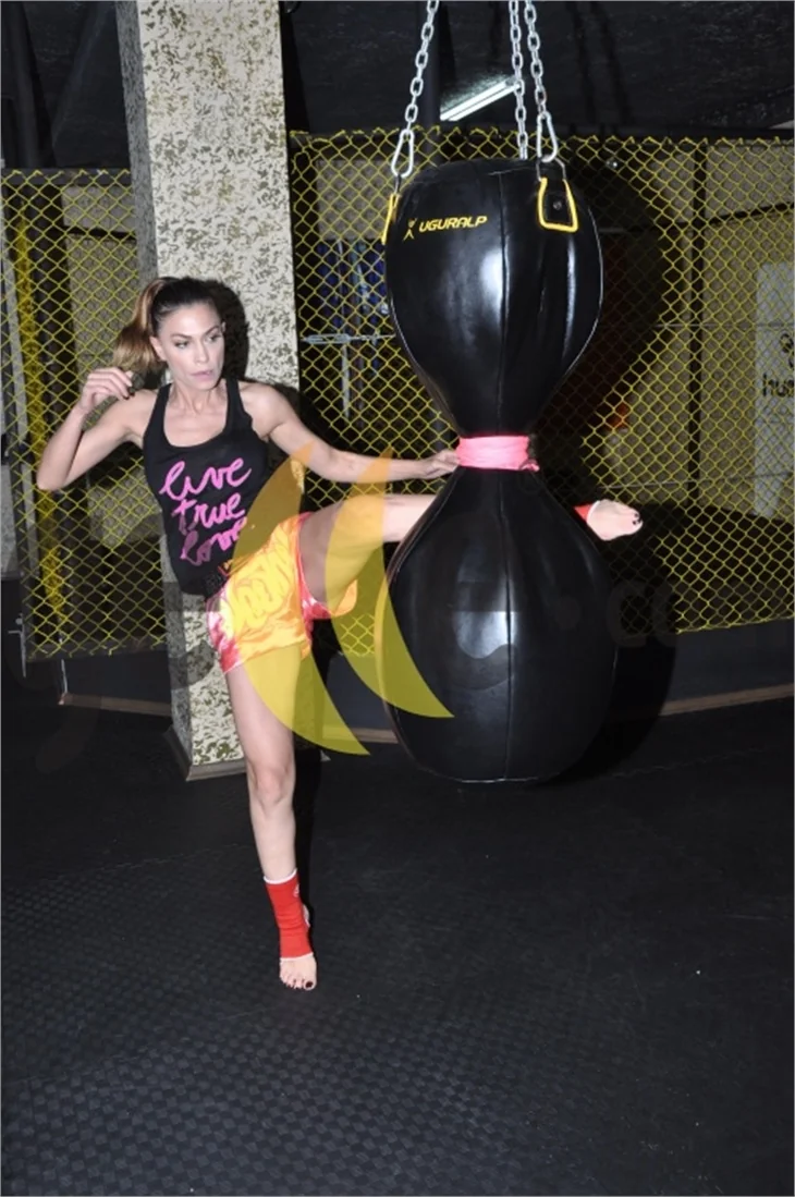 Seksi sporcu Leyla Bilginel!