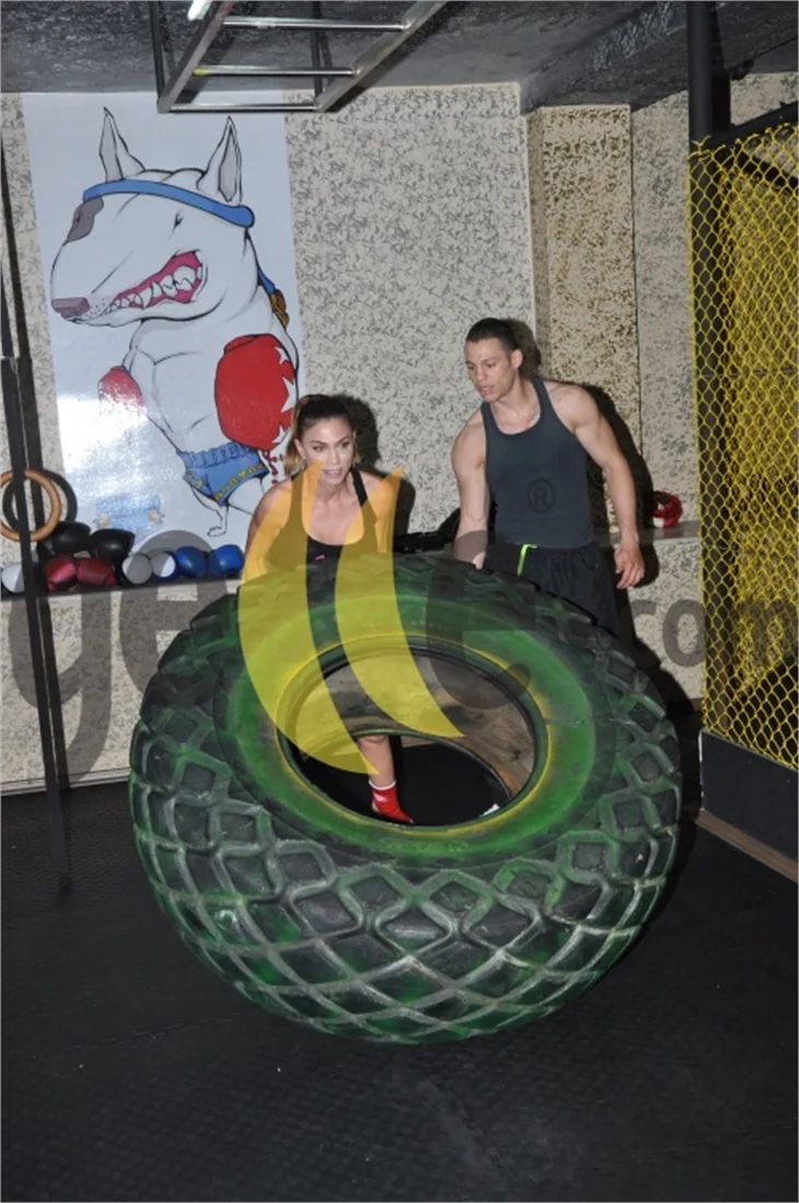 Seksi sporcu Leyla Bilginel!