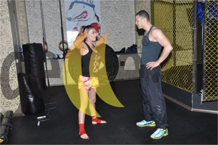 Seksi sporcu Leyla Bilginel!