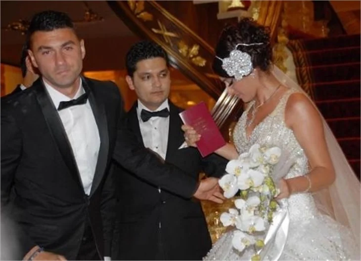 Burak Yılmaz'ı ağlatan düğün!