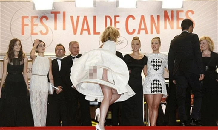 Cannes'da yine iç çamaşırı krizi