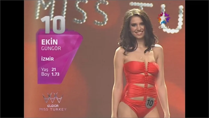 Miss Turkey güzelleri sahnede!