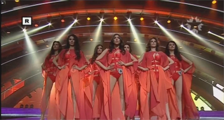 Miss Turkey güzelleri sahnede!