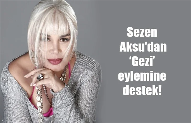 Sezen Aksu'dan Gezi eylemine destek!