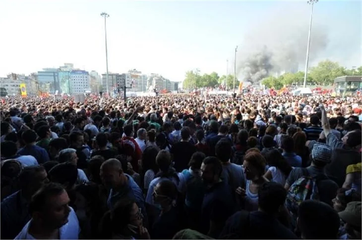 Kemal Kılıçdaroğlu Taksim'de!