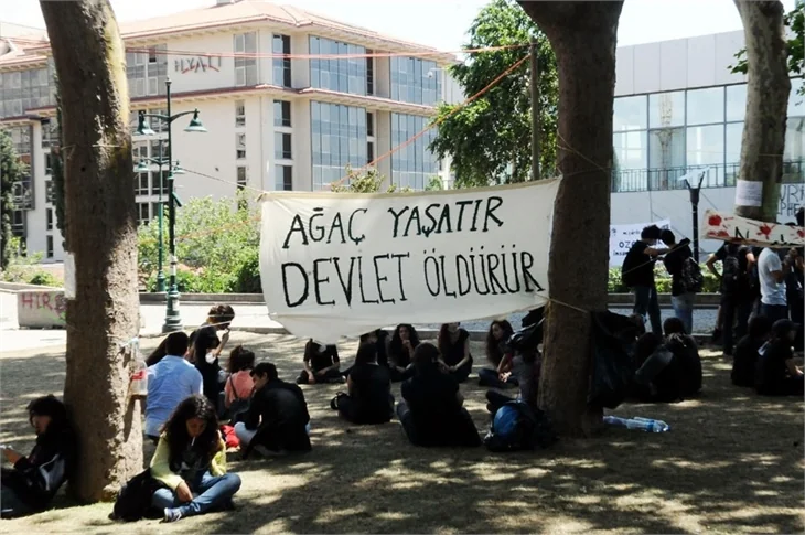Türkiye'de 'Gezi' protestosu