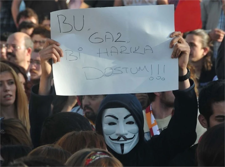 Türkiye'de 'Gezi' protestosu
