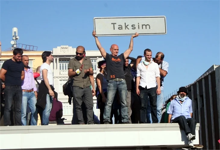 Türkiye'de 'Gezi' protestosu