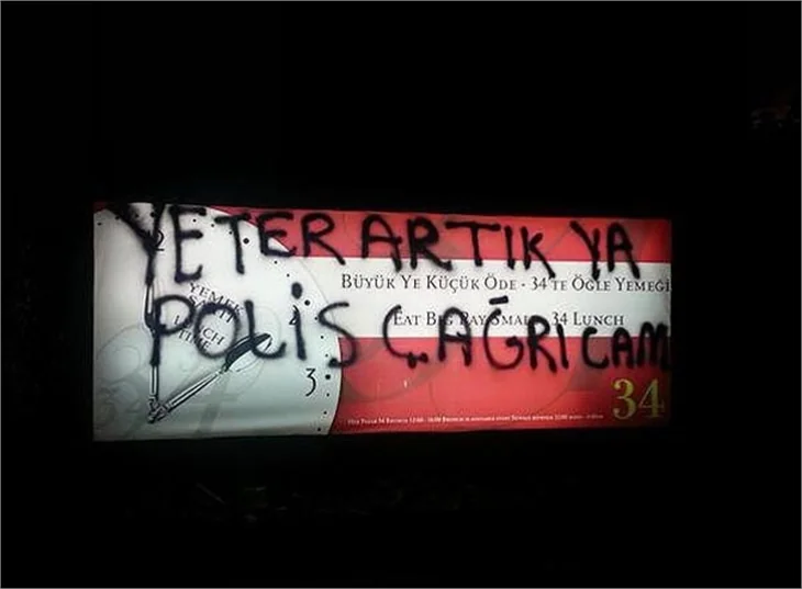 Türkiye'de 'Gezi' protestosu