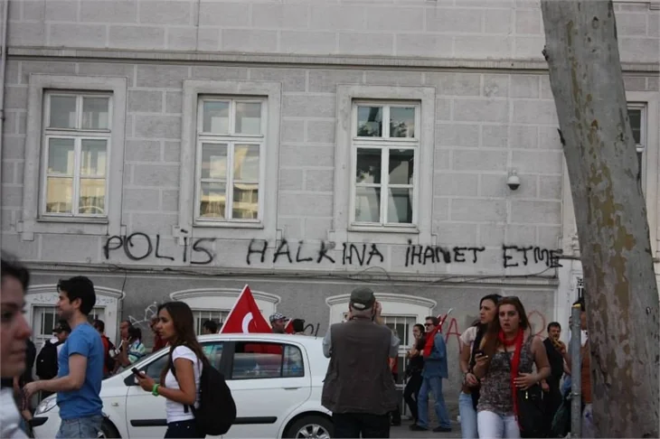 Türkiye'de 'Gezi' protestosu