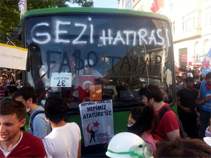 Türkiye'de 'Gezi' protestosu