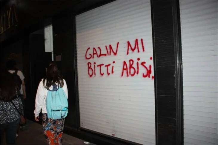 Türkiye'de 'Gezi' protestosu
