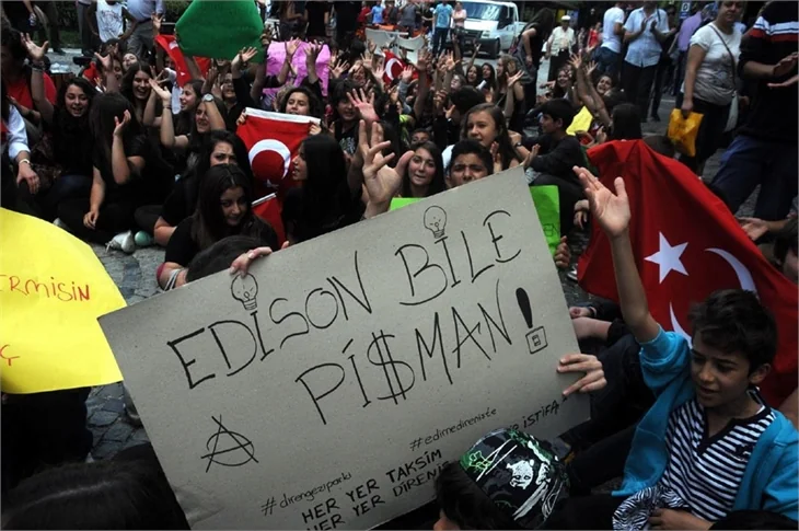 Türkiye'de 'Gezi' protestosu