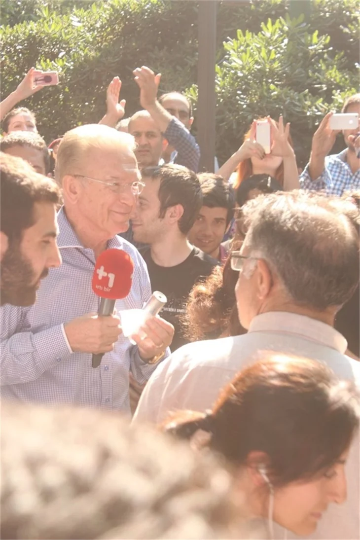 Ünlüler 7. günde de Gezi Parkı'ndaydı!