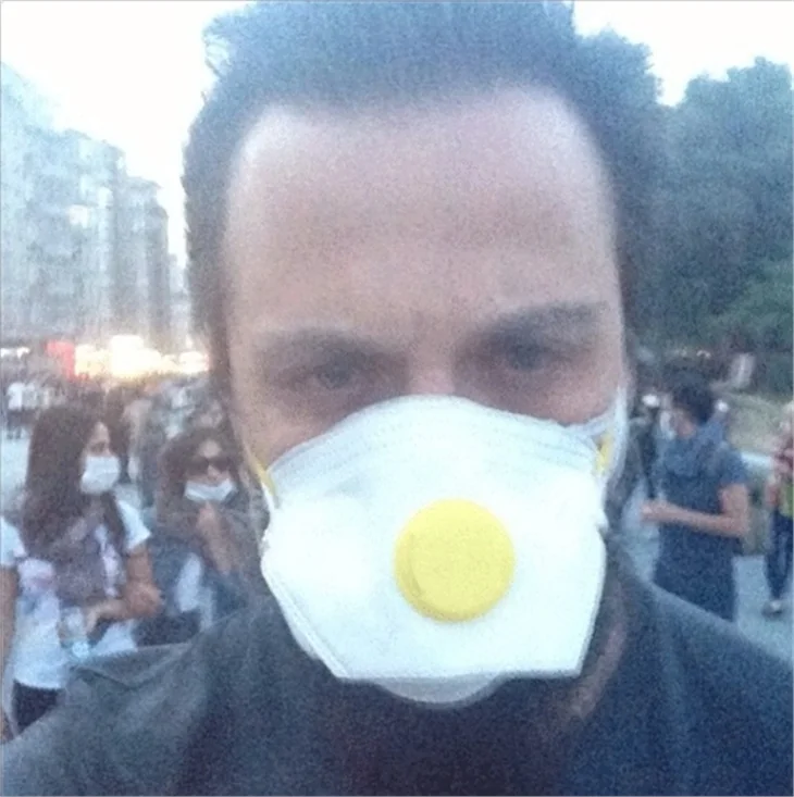 Gezi Parkı'nın en ilginç gaz maskeleri