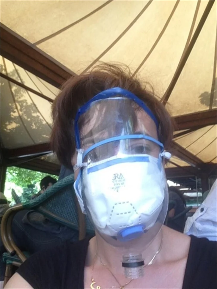 Gezi Parkı'nın en ilginç gaz maskeleri