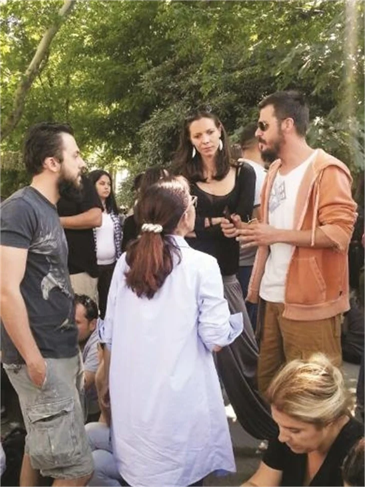 Padişahlar, 'Gezi Parkı'nda!