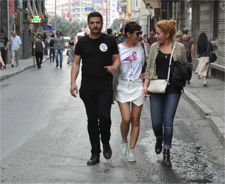 Ünlü oyuncular Gezi Parkı eylemlerinde...