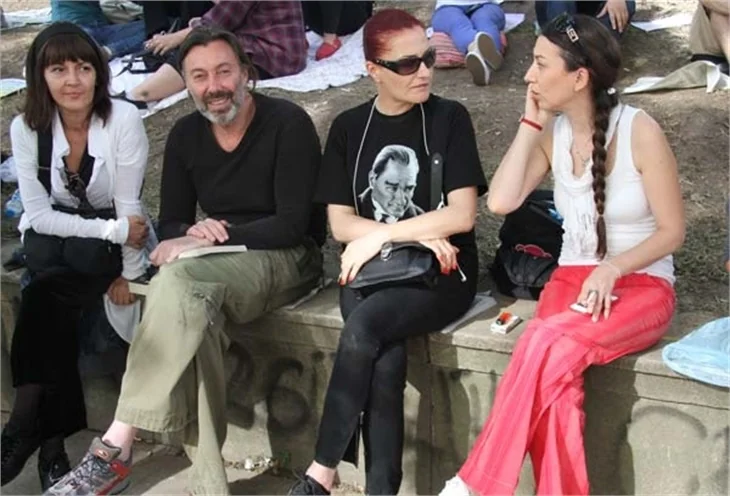 Ünlü oyuncular Gezi Parkı eylemlerinde...