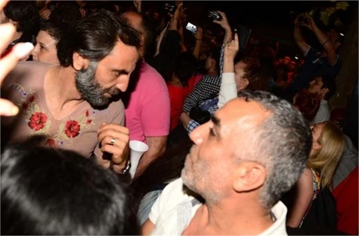 Ünlü oyuncular Gezi Parkı eylemlerinde...