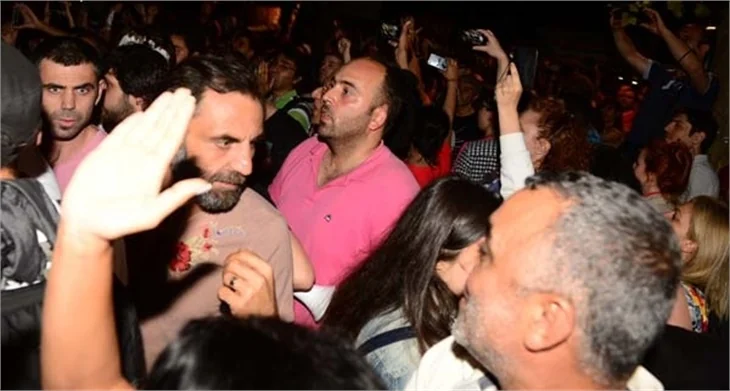 Ünlü oyuncular Gezi Parkı eylemlerinde...
