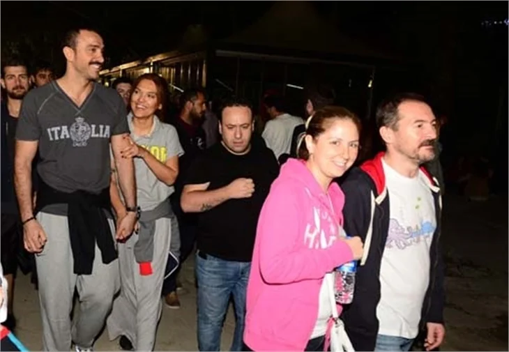 Ünlü oyuncular Gezi Parkı eylemlerinde...