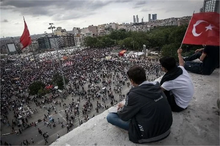 Time eylemden bu kareleri seçti