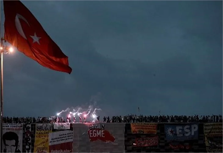 Time eylemden bu kareleri seçti