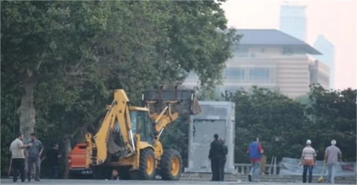 Taksim'de son durum