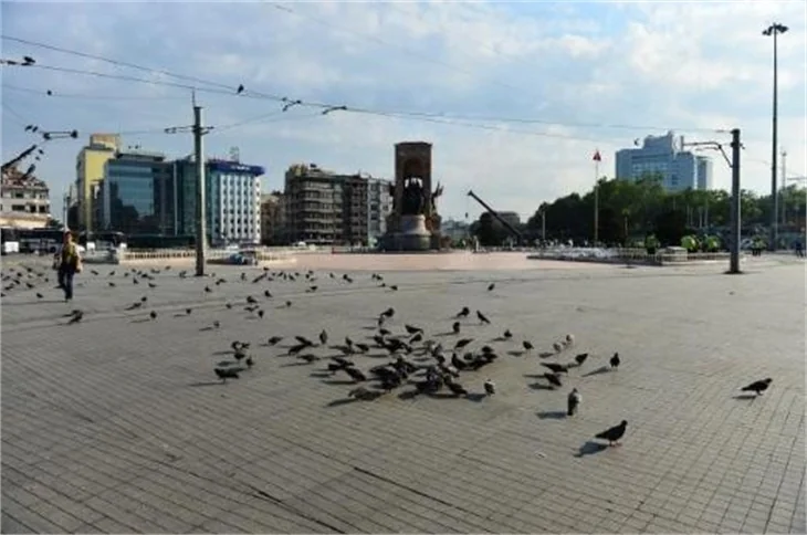 Taksim'de son durum