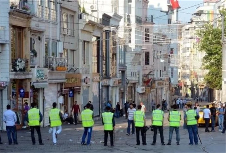 Taksim'de son durum