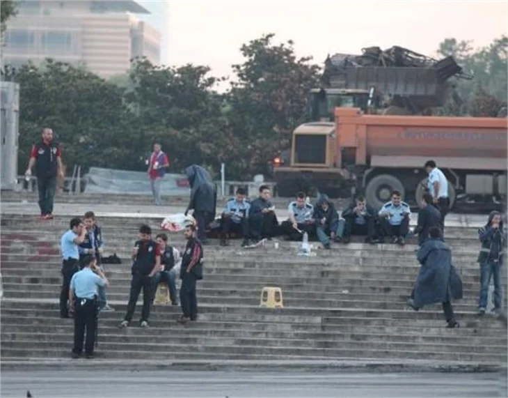Taksim'de son durum