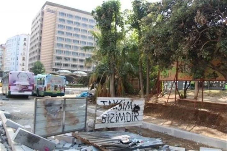 Taksim'de son durum