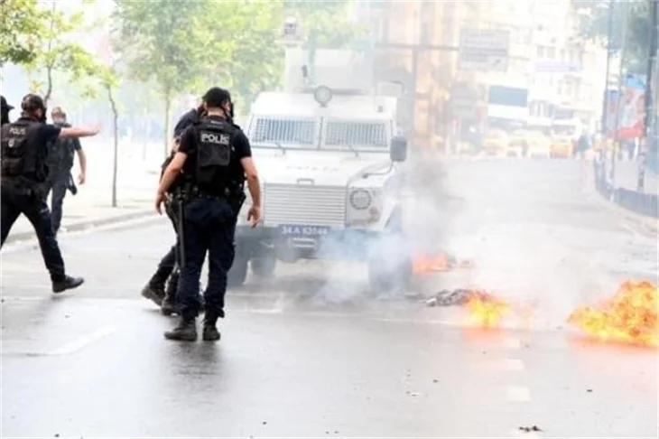 Taksim'de son durum