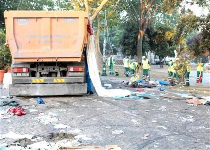 Taksim'de son durum