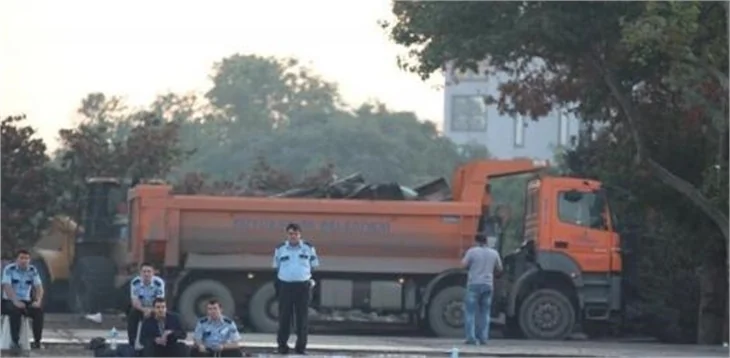 Taksim'de son durum