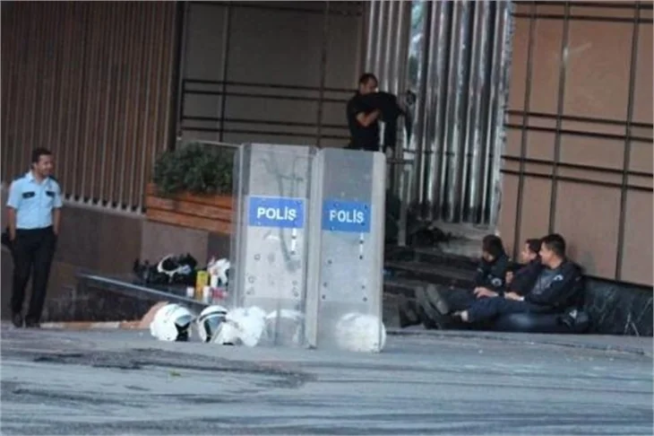 Taksim'de son durum