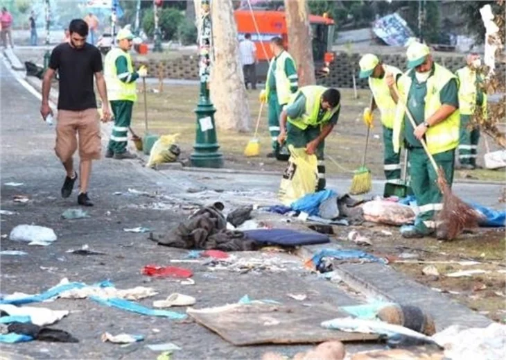 Taksim'de son durum