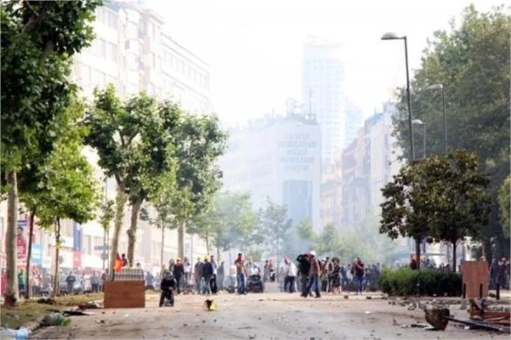 Taksim'de son durum
