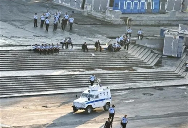 Taksim'de son durum