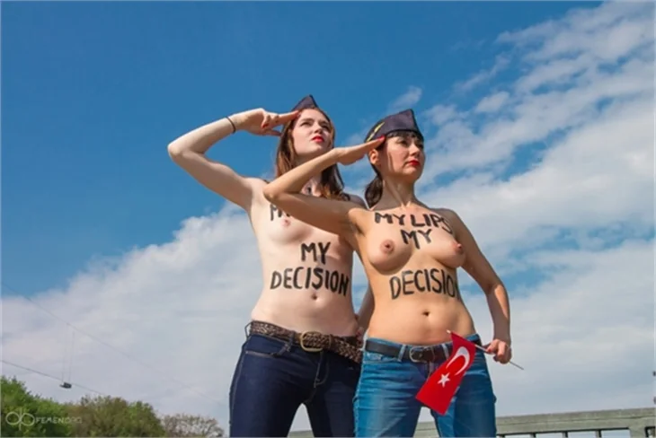 FEMEN, Türkiye'ye geliyor!