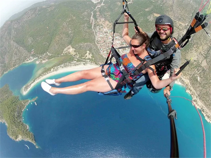 Fethiye hem havadan hem karadan güzel