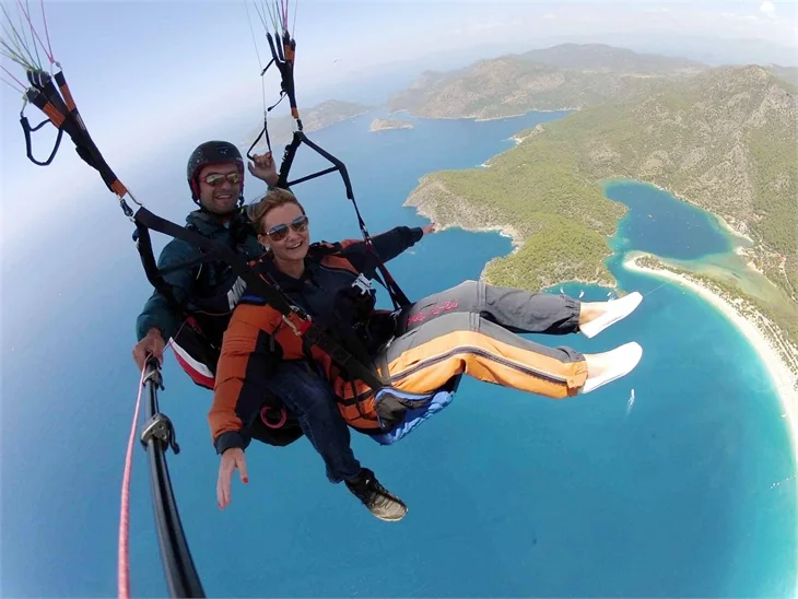 Fethiye hem havadan hem karadan güzel