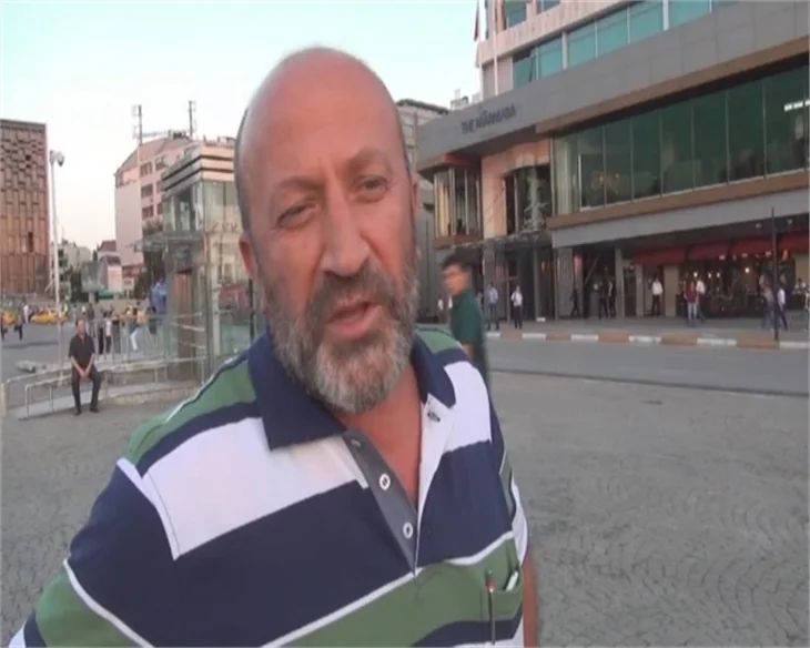 Herkes 'duran adam'ı konuşuyor!