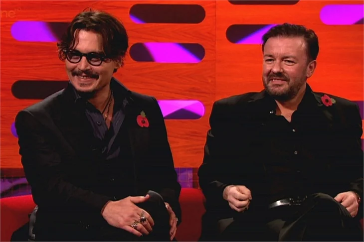 Ünlü oyuncu Johnny Depp'in farklı halleri!