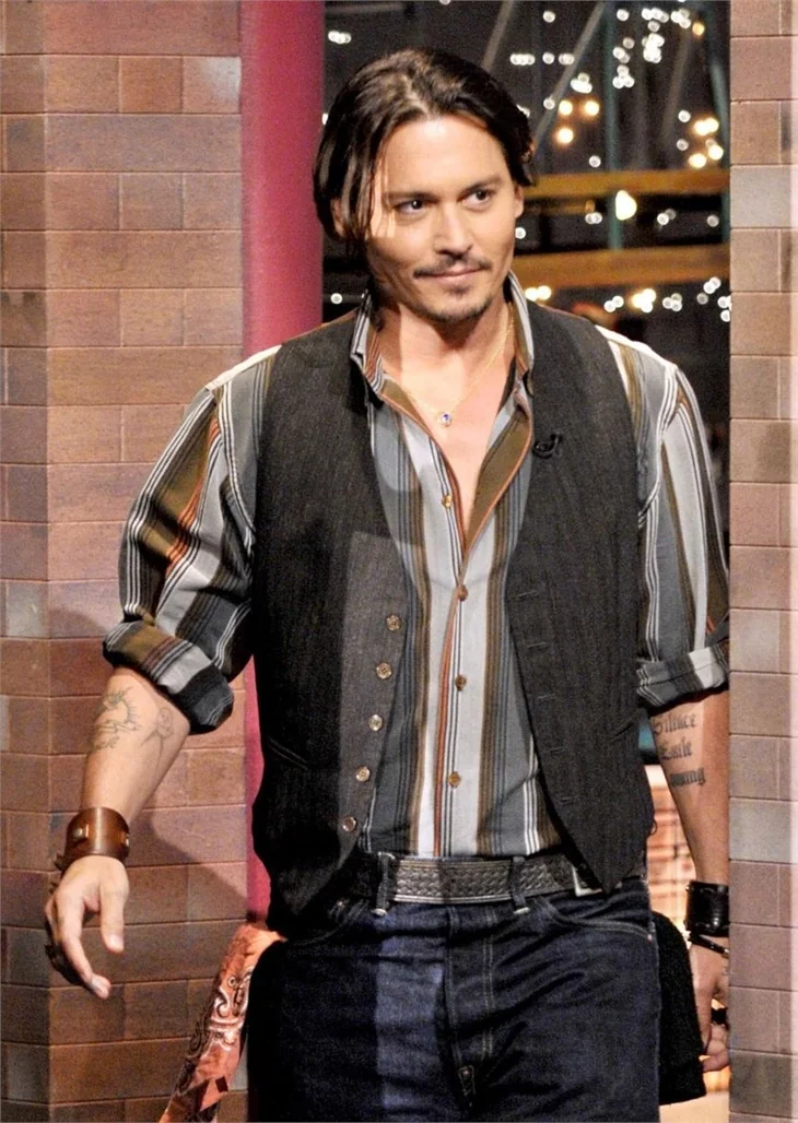 Ünlü oyuncu Johnny Depp'in farklı halleri!