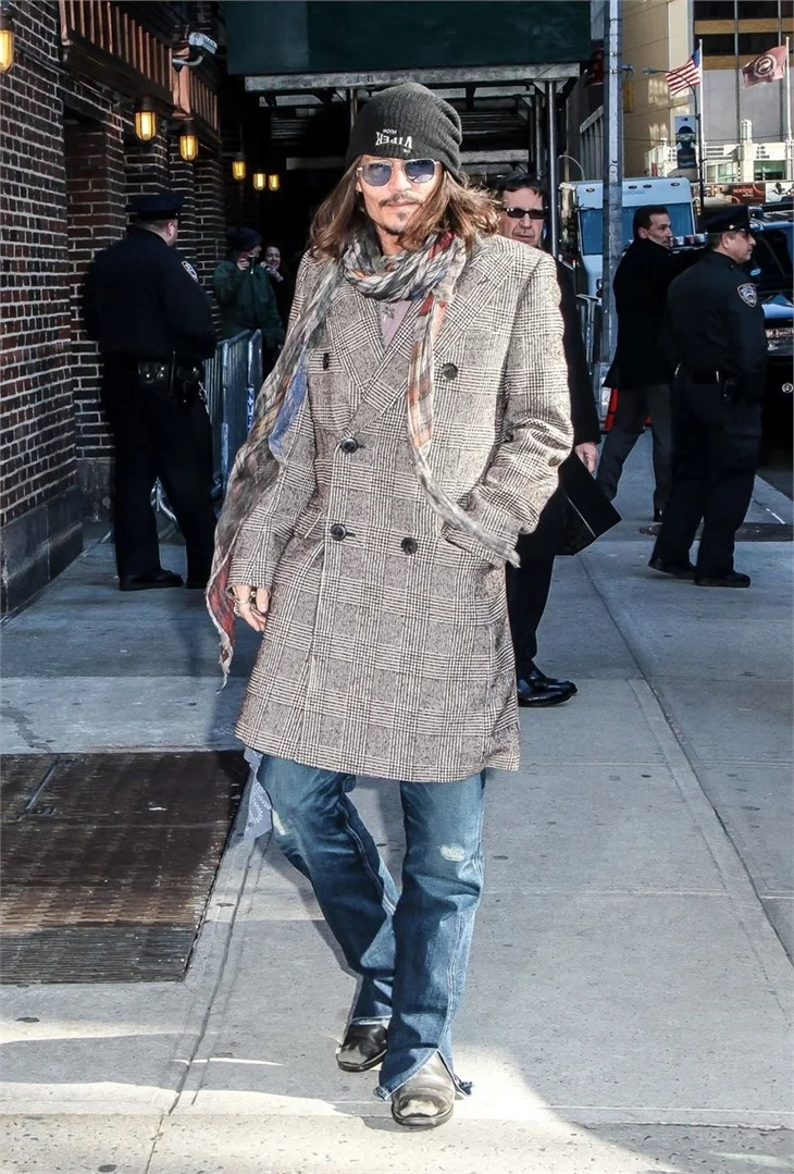 Ünlü oyuncu Johnny Depp'in farklı halleri!