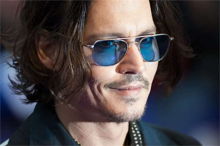 Ünlü oyuncu Johnny Depp'in farklı halleri!